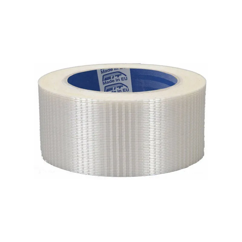 Stickerslab - Nastro adesivo rinforzato con fibra di vetro trama mista 50mt Misura - 10mm x 50 metri