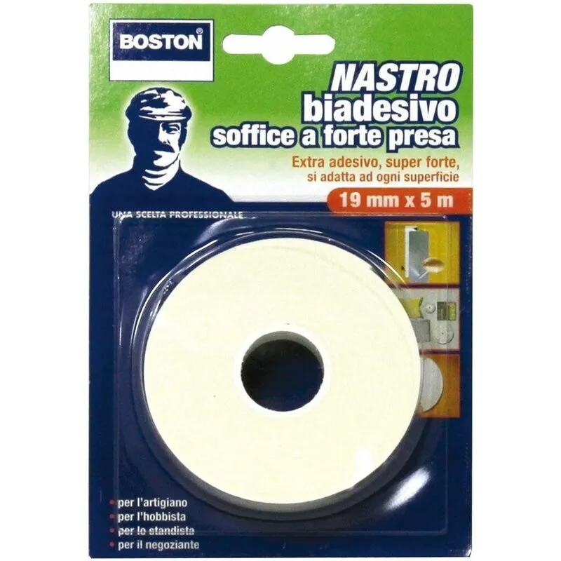 Nastro biadesivo mm 19x5 m scotch nastro biadesivo soffice  3000 soft