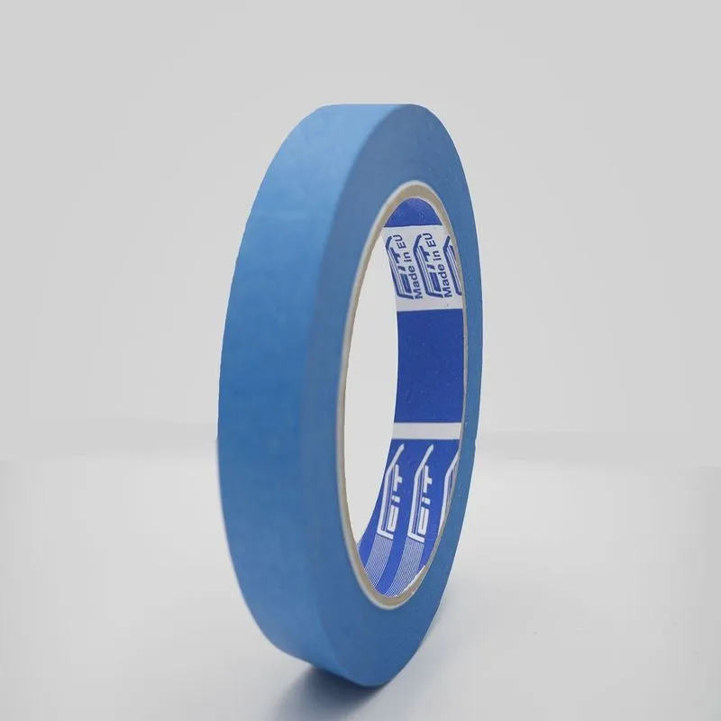 Nastro mascheratura blu in carta uso esterno resistente u.v. (80°C) taglia - 38mm x 50mt (4 rotoli)