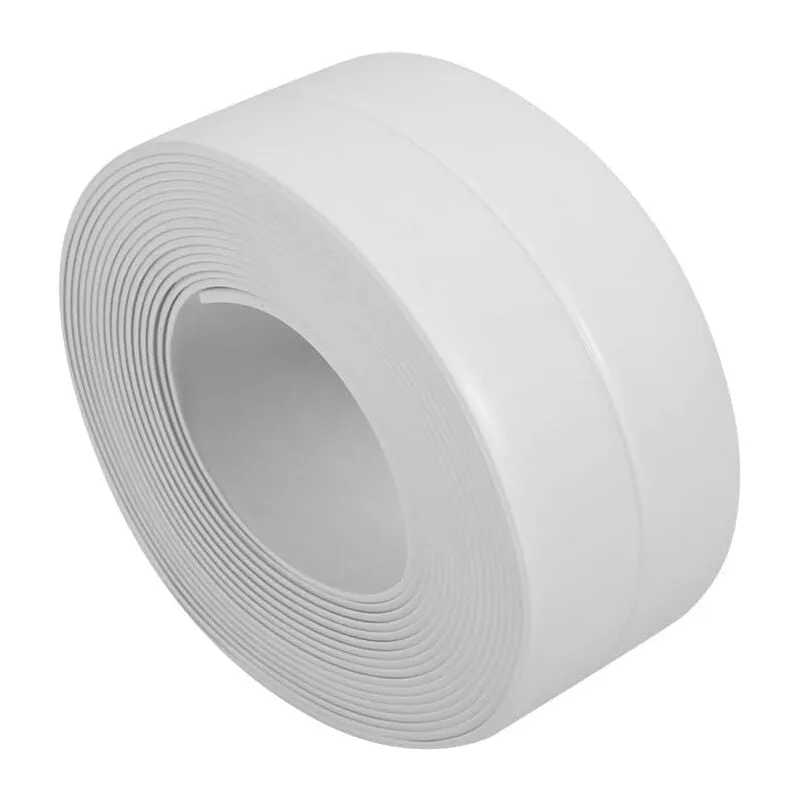 Nastro sigillante Nastro adesivo impermeabile Striscia sigillante autoadesiva per cucina o bagno 2,2 cm x 3,2 m Bianco