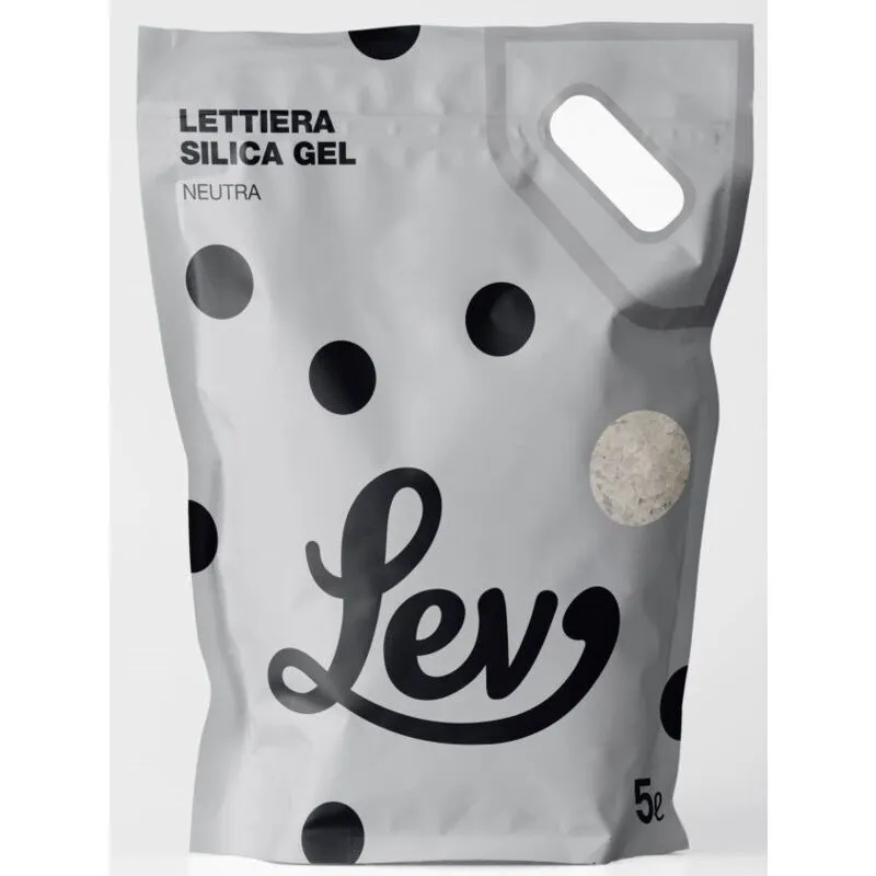 Lev Lettiera Silica Gel Neutra da 5 lt - Natural Code