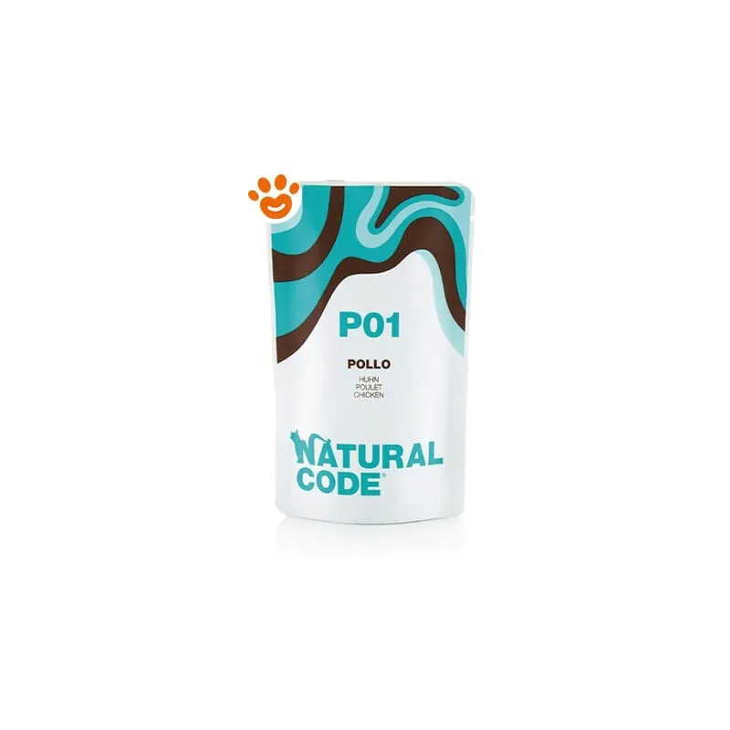 Natural Code - P01 Cat Adult al Pollo - Bustina Da 70 Gr