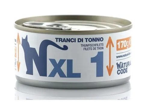 Xl per Gatto da 170g 1 - Tranci di Tonno - Natural Code