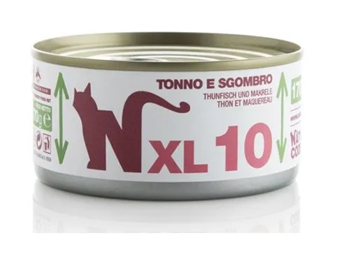 Xl per Gatto da 170g 10 - Tonno e Sgombro - Natural Code