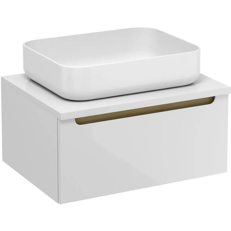 Naturel - Mobile bagno Natural Stilla 60x30x45 cm bianco (STILLAD06007DBI)