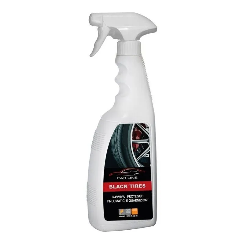 Faren - Nero gomme liquido spray black tires 750ml