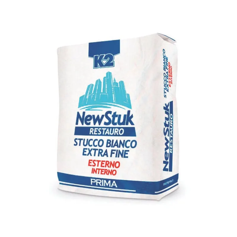 Newstuk restauro stucco in polvere base cemento in sacco - kg.1 - 