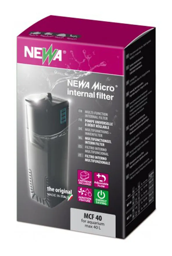 Filtro interno mcf 40 - filtro interno per acquari fino a 40 litri - Newa