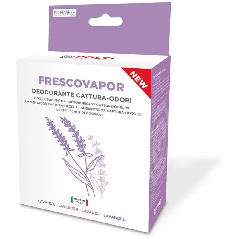  - Frescovapor PAEU0408 Deodorante per Ambienti Cattura Odori per Vaporetto, 2 Flaconi da 200 ml, Aroma Lavanda