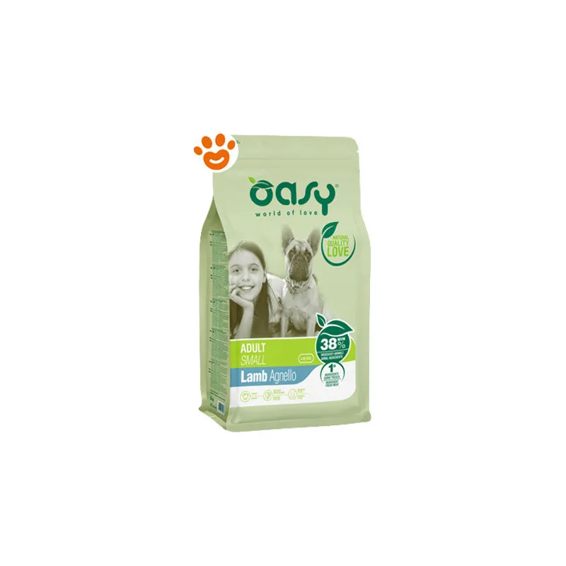 Oasy Dog Adult Small Agnello - Sacco da 1 kg