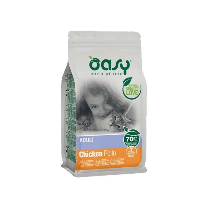 Gatto adult pollo 300 gr - Oasy