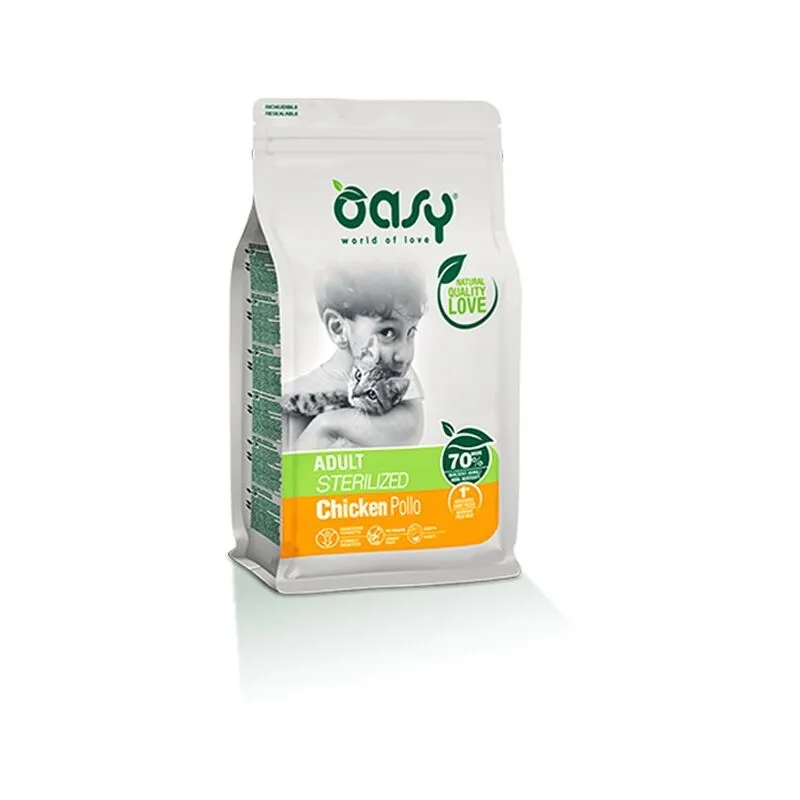 Gatto adult sterilized 300 gr - Oasy