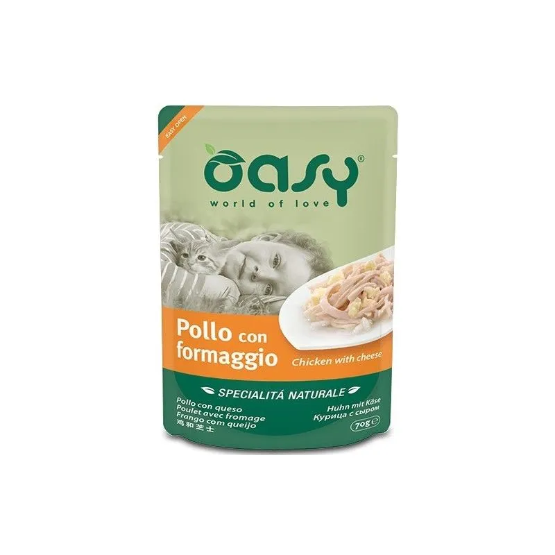 Oasy - Specialità Naturale bst da 70 Gr Pollo con Formaggio