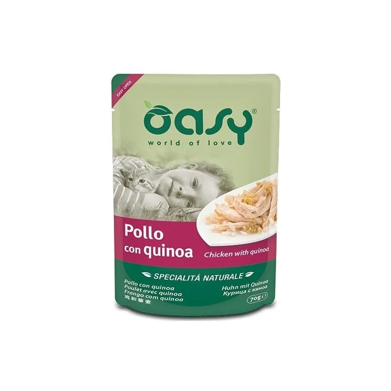 Specialità Naturale bst da 70 Gr Pollo con Quinoa - Oasy