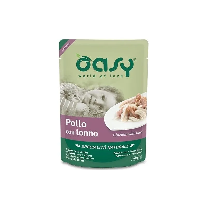 Specialità Naturale bst da 70 Gr Pollo con Tonno - Oasy