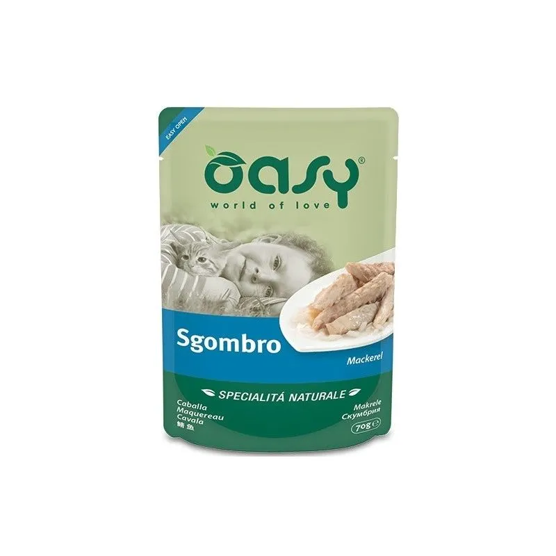 Oasy - Specialità Naturale bst da 70 Gr Sgombro