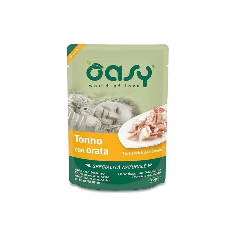 Oasy Specialità Naturale bst da 70 Gr Tonno con Orata