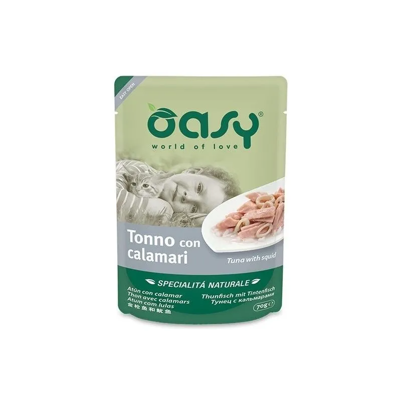 Oasy Specialità Naturale bst da 70 Gr Tonno con Calamari