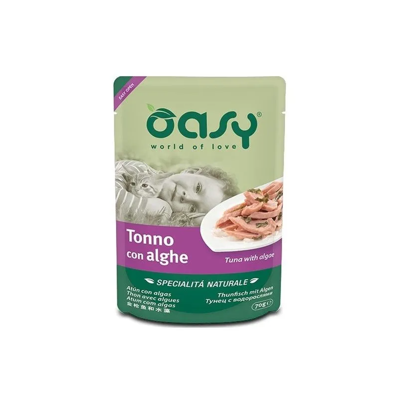 Oasy Specialità Naturale bst da 70 Gr Tonno con Alghe