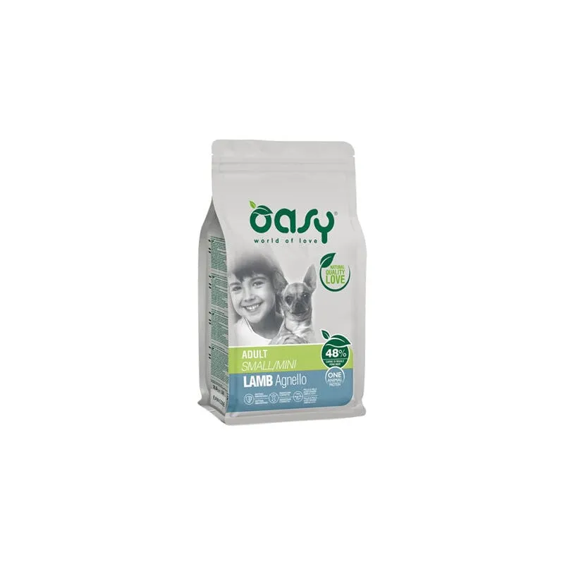 One Animal Protein adult small mini agnello 2,5 Kg - Oasy