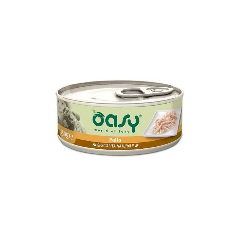 Oasy - Umido Cani pollo Lattina 150 gr