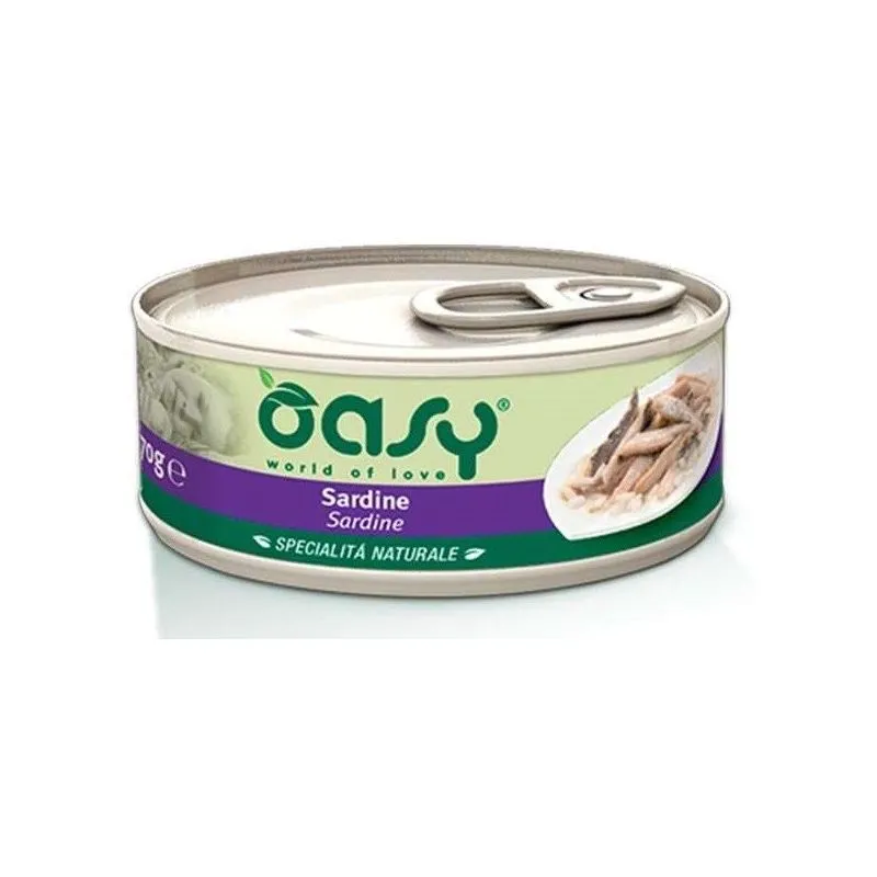 Natural per Gatto da 150 gr Sardine - Oasy