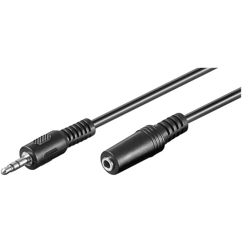  - cavo prolunga audio jack stereo 3.5 mm 3 poli economico 5 mt