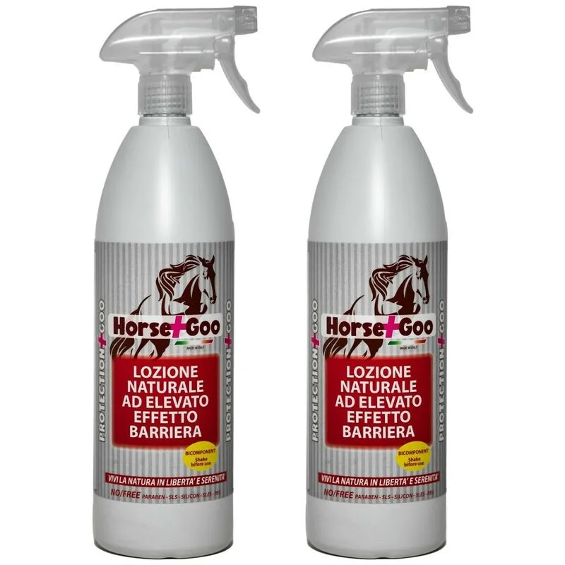 Offerta 2X Lozione Naturale Effetto Barriera LT.1 horse + goo