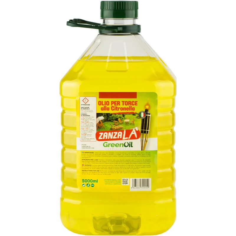 Olio citronella LT.5. Prezzo per 1 pezzo.