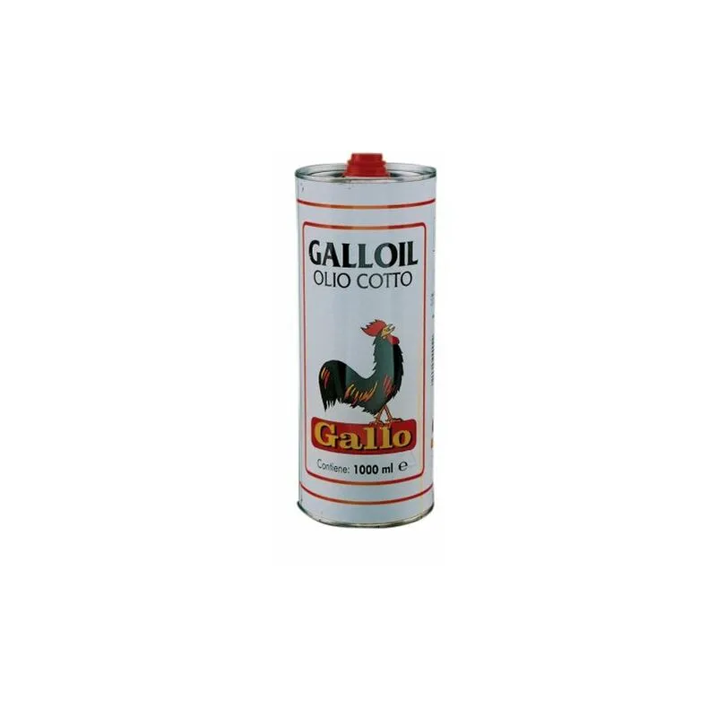 Olio Di Lino Cotto Gallo Da Lt.1 20 Pz