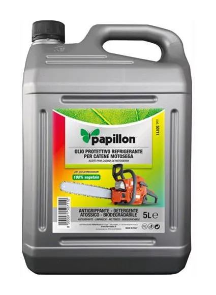 Papillon - Olio Lubrificante per Catena Motosega new biofil 70S 5 Lt