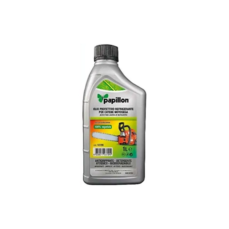 Papillon - Olio Lubrificante protettivo per Catena Motosega new biofil 70S 1Lt