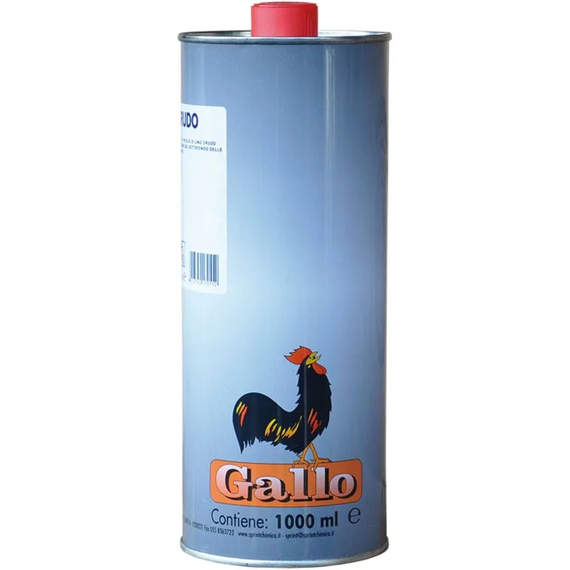 Olio paglierino rosso lt. 1