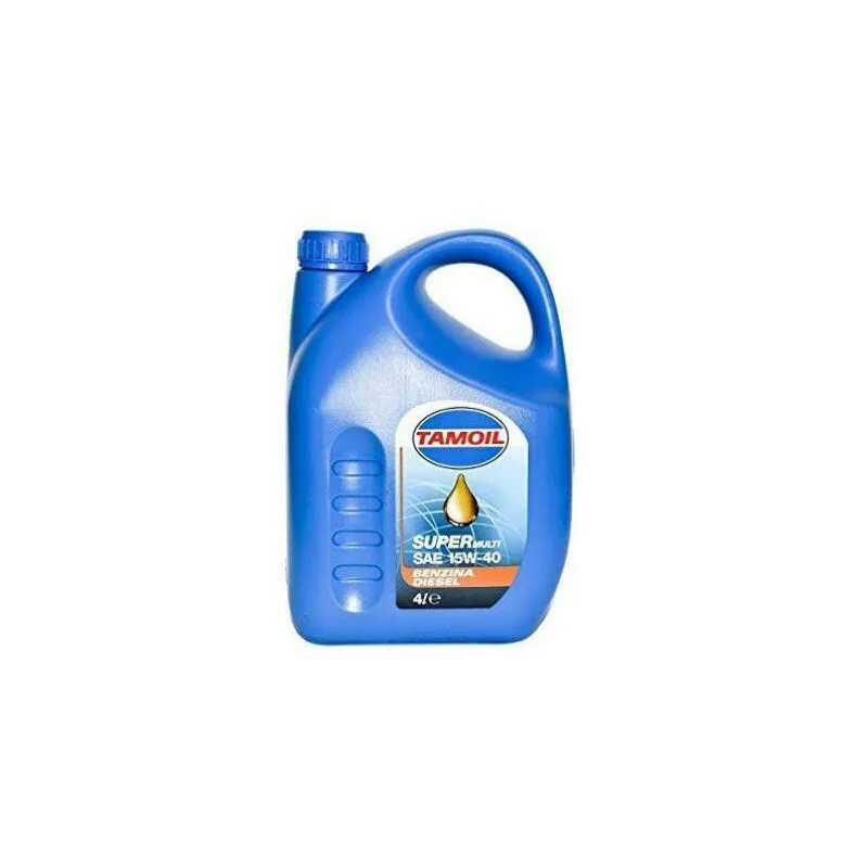 Tamoil olio lubrificante 15w40 multifuel 4l 9565