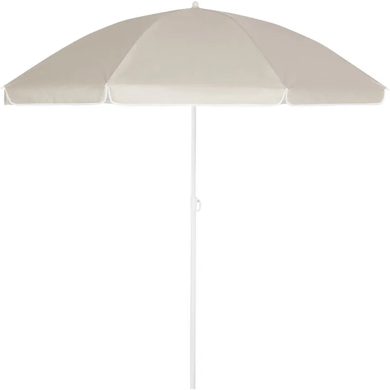 Ombrellone da giardino ombrelloni da spiaggia mare balcone protezione UV50 beige - 200cm (de)