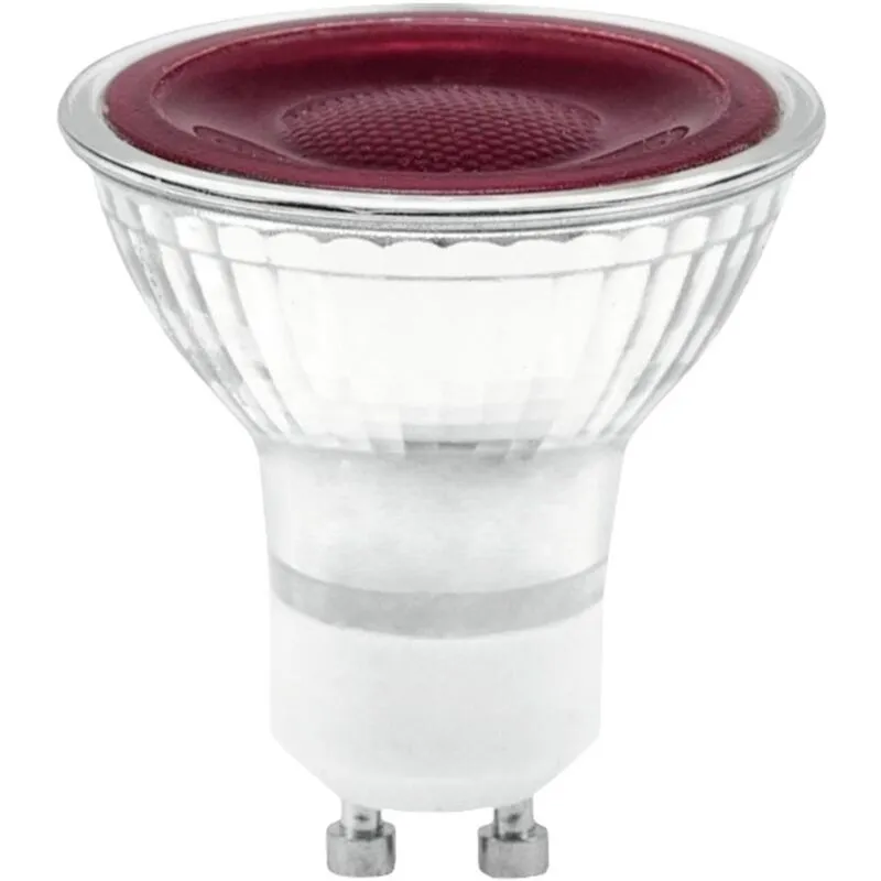 Omnilux - Lampadina led per effetti 230 v GU10 7 w Rosso