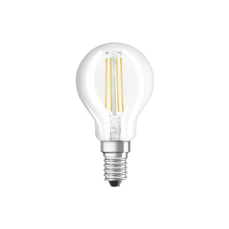 Lampadina led sferica dimmerabile E14 470 Lm 40 w bianco caldo  