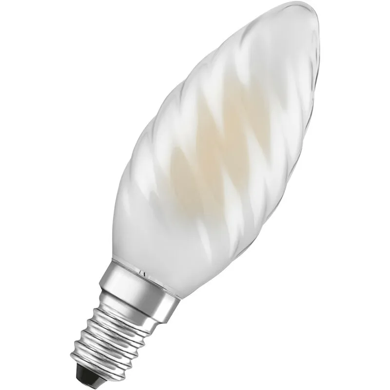  - Lampada led dimmerabile Superstar con resa cromatica particolarmente elevata (CRI90), E14-base vetro smerigliato ,Bianco caldo (2700K), 470