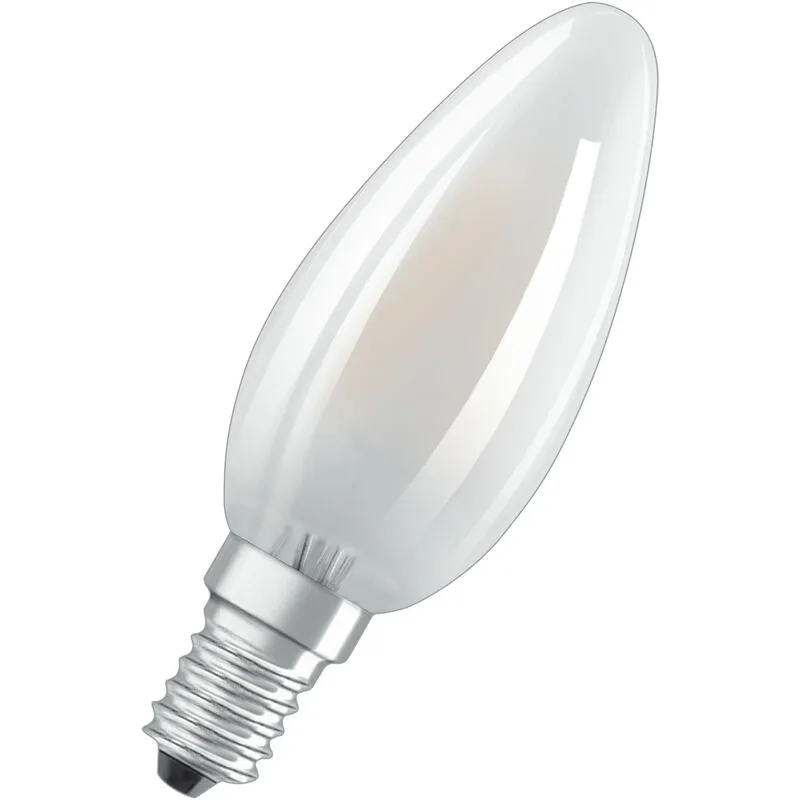  - Lampada led dimmerabile Superstar con resa cromatica particolarmente elevata (CRI90), E14-base vetro smerigliato ,Bianco caldo (2700K), 470