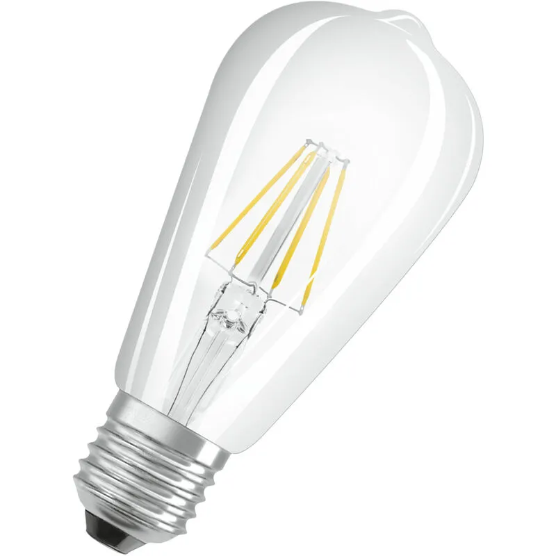  - Lampada led dimmerabile Superstar con resa cromatica particolarmente elevata (CRI90), E27-base Ottica del filamento ,Bianco caldo (2700K),