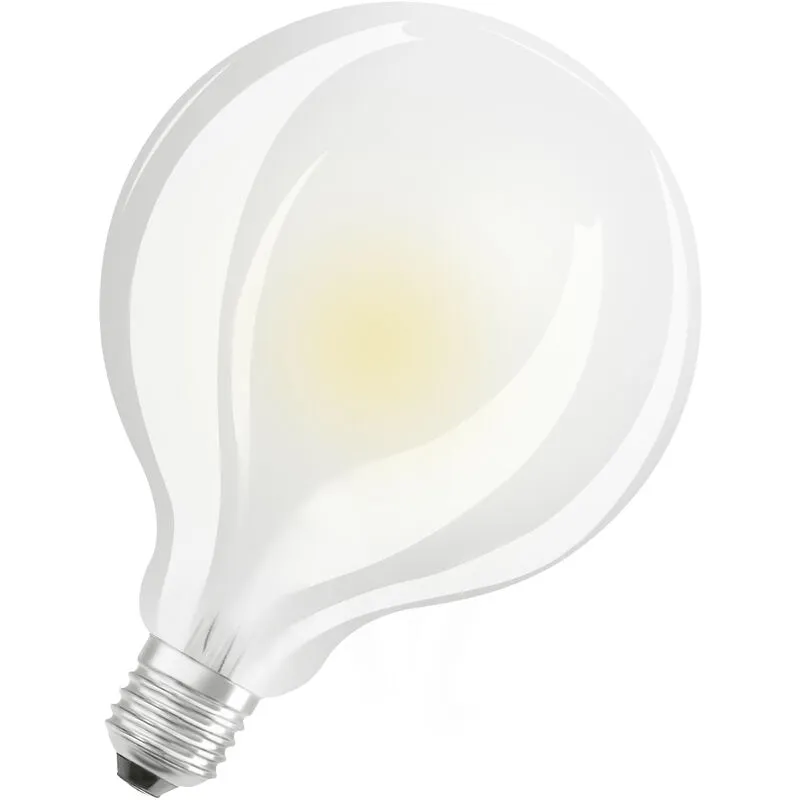  - Lampada led dimmerabile Superstar con resa cromatica particolarmente elevata (CRI90), E27-base vetro smerigliato ,Bianco caldo (2700K), 1521