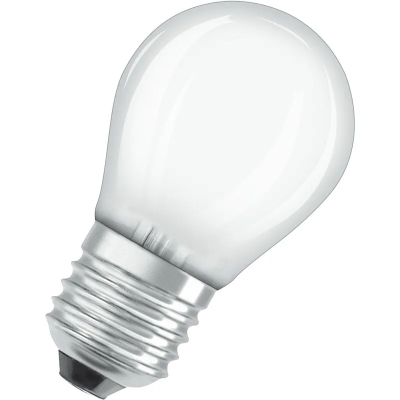  - Lampada led dimmerabile Superstar con resa cromatica particolarmente elevata (CRI90), E27-base vetro smerigliato ,Bianco freddo (4000K), 470