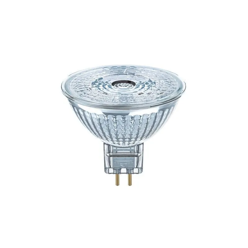  - Lampadina led dimmerabile con riflettore satinato GU5.3 350 Lm 35 w bianco caldo