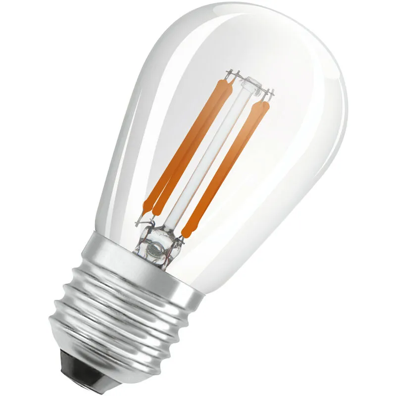 Lampada led Superstar, E27-base vetro trasparente ,Bianco caldo (2200K), 360 Lumen, sostituzione delle lampade 35W, dimmerabile, 1-Confezione - Clear