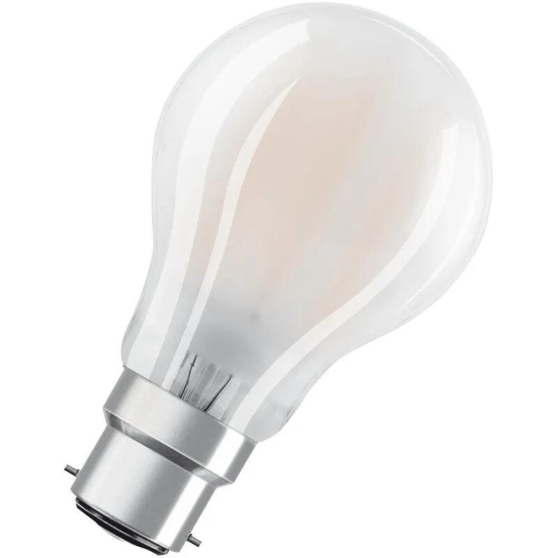 OSRAM Superstar dimmbare LED-Lampe mit besonders hoher Farbwiedergabe (CRI90) für B22d-Sockel, mattes Glas ,Warmweiß (2700K), 1521 Lumen, Ersatz für