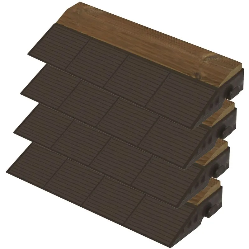 Pack 4 x 39x19,5x6 cm Finitura in legno finitura in legno, Completamento Combi-Wood - Legno