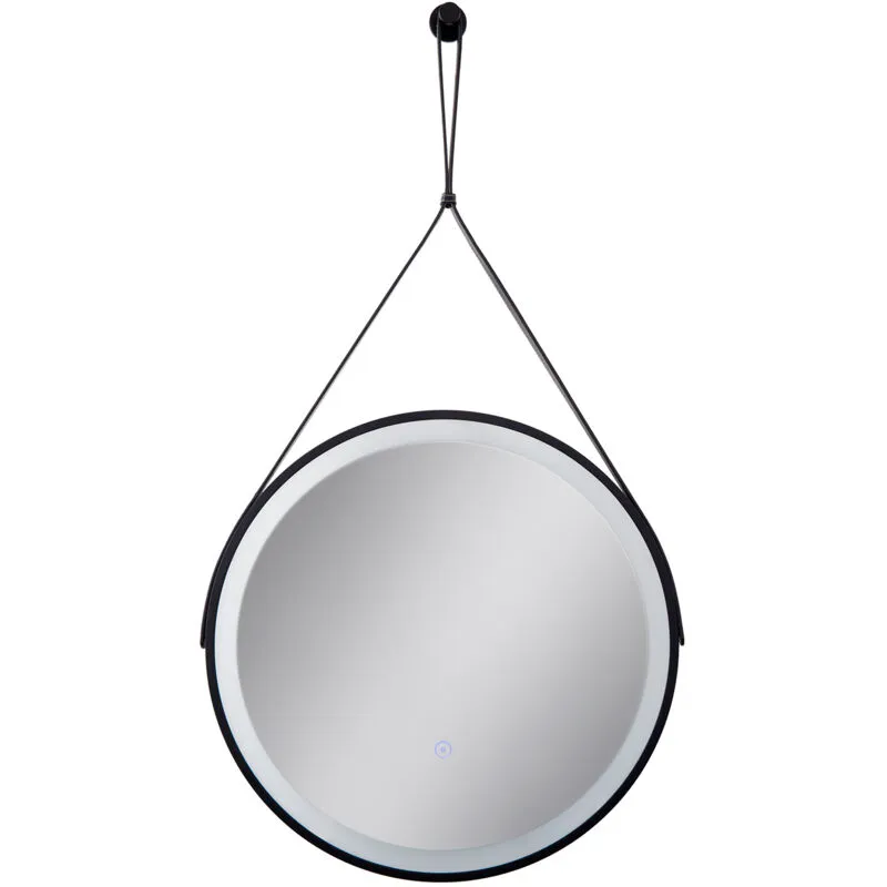 Specchio Specchio Per Trucco Con Luce Bagno Illuminazione Indiretta Rotondo (∅50 cm), Tipo 5 - Paco Home