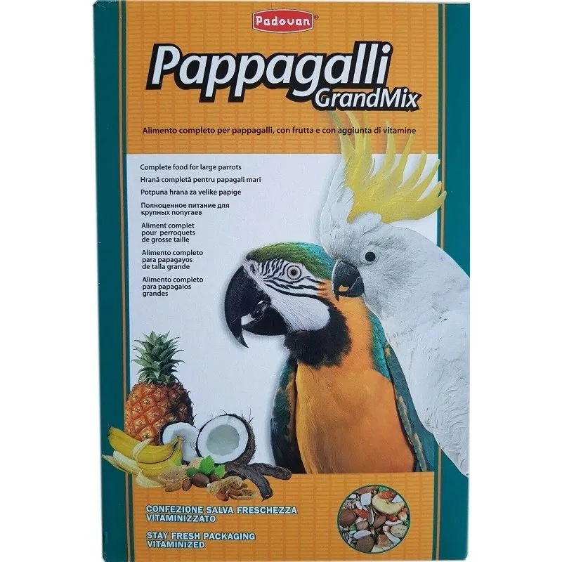 Grandmix per Pappagalli da 600 gr - Padovan