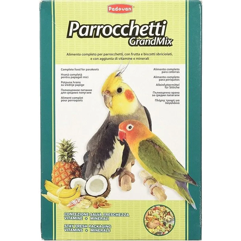 Padovan - Grandmix per Parrocchetti da 850 gr