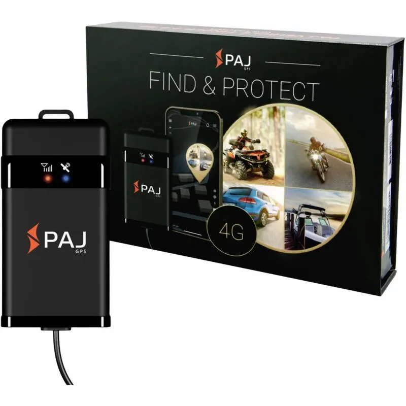 Vehicle finder 4G 2.0 Sistema di posizionamento gps Tracker veicoli Nero 1 pz. - Paj Gps